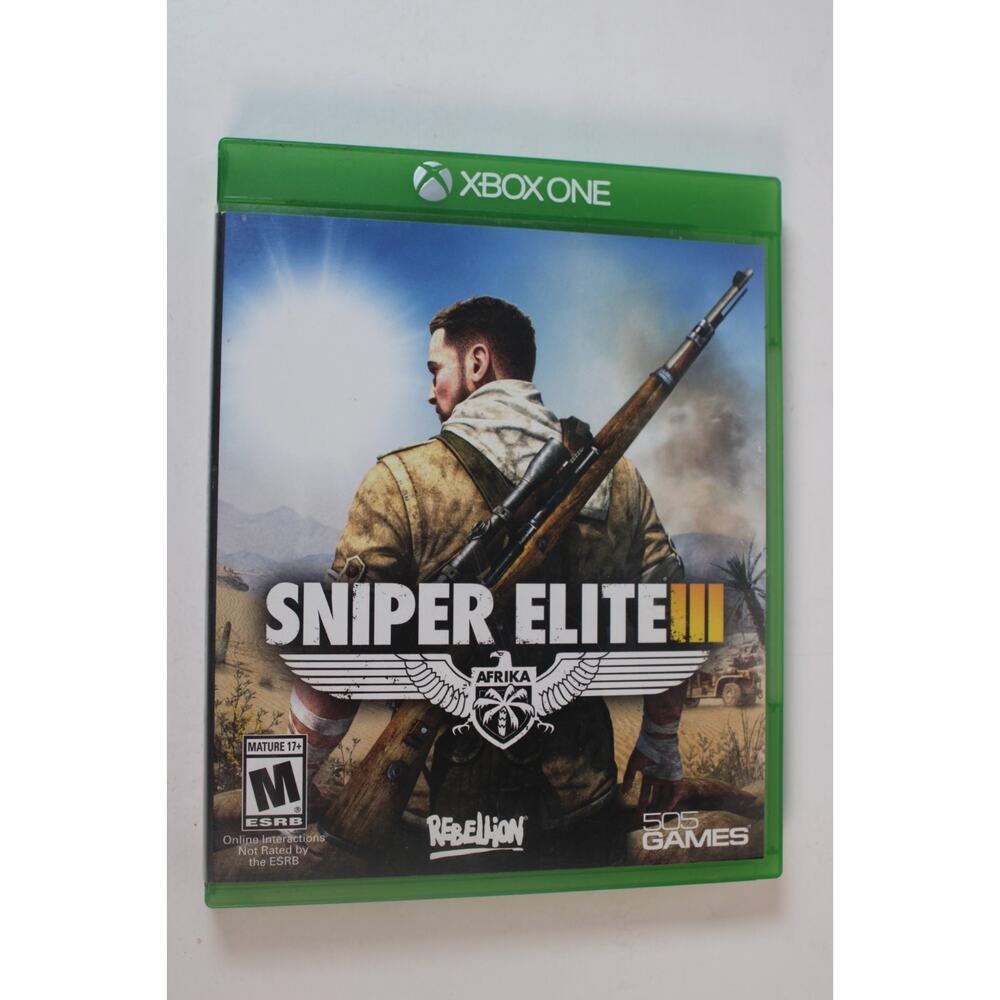 Sniper Elite 3 (Microsoft Xbox One) Authentic, Complete, Tested/works